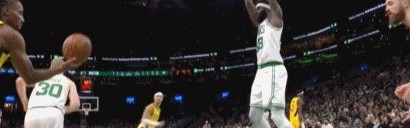 电竞比分网-声东击西！豪泽妙传骗过两人补防助攻科塔暴扣得分