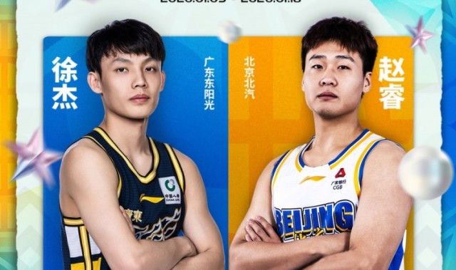 电竞比分-CBA全明星投票第二周！徐杰77万第1 胡明轩超庞峥麟 周琦被反超